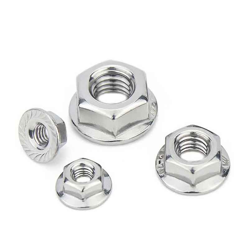 Kaltgebogene Sechskantmutter mit Flansch