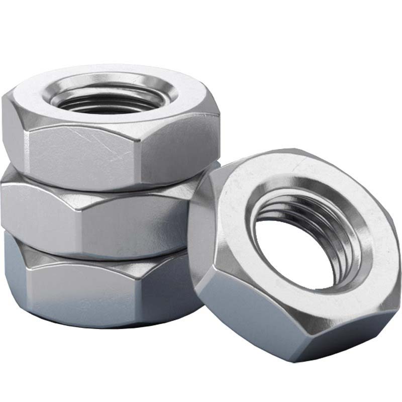 Fertige kleine hexagon dünne Nuss