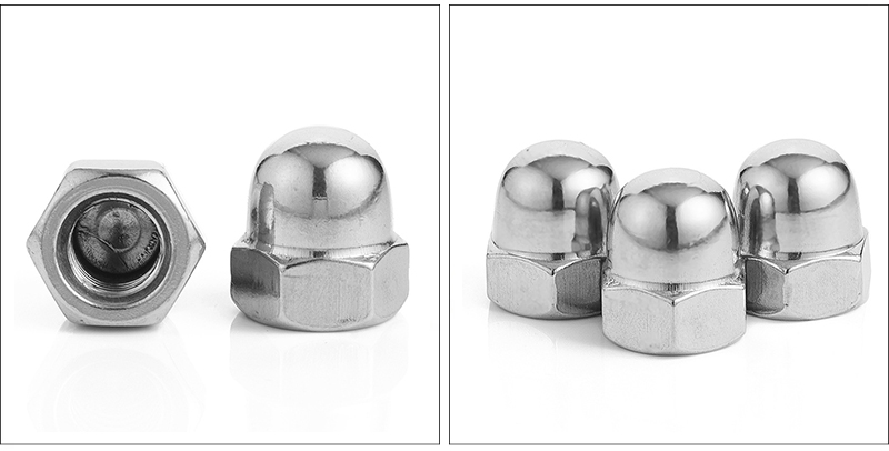 Square thin nut