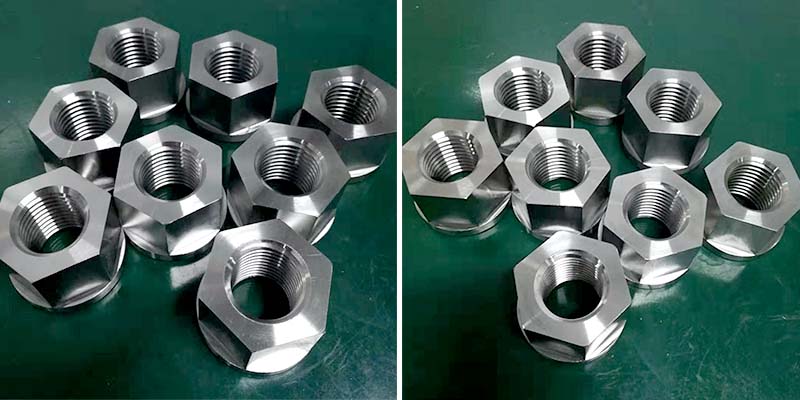 Hexagon Collar Nut With Height 1.5d