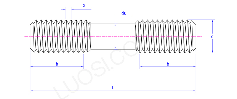 Dual Sided Double End Studs