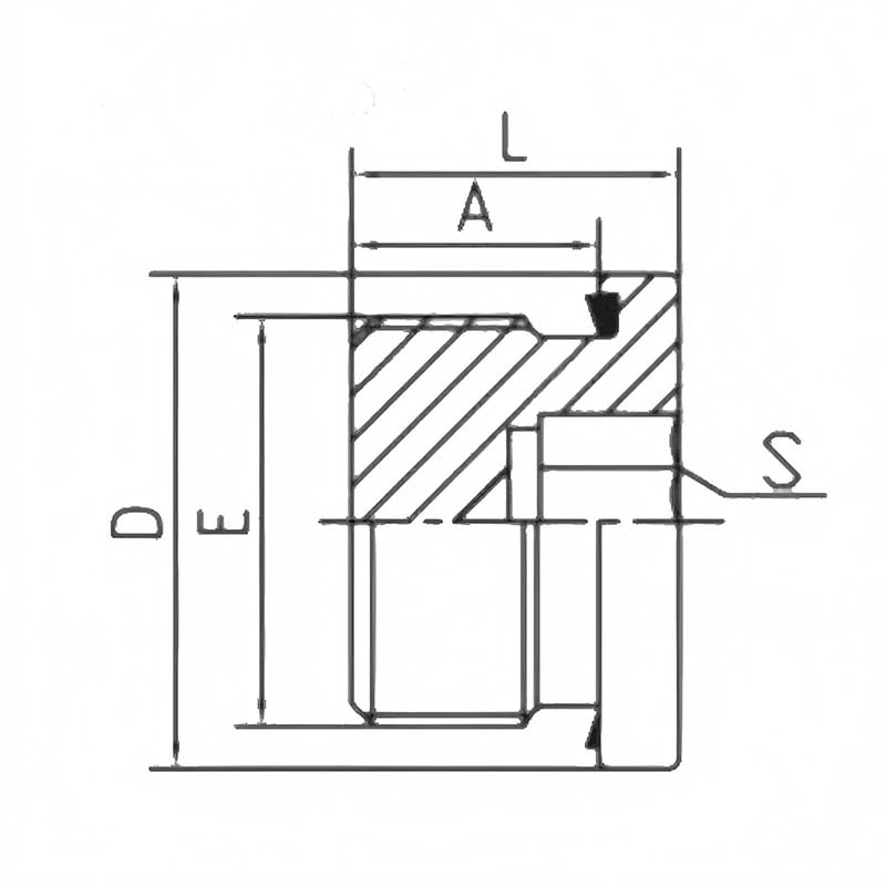 4BN BSP Male Captive Seal Internal Hex Plug