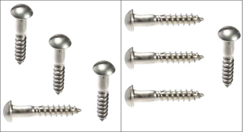 Wood Screw Slotted Round Head Low Carbon Steel