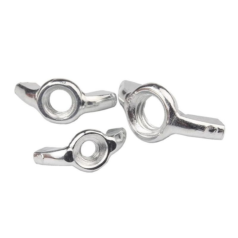 Runde Flügelmutter aus Metall