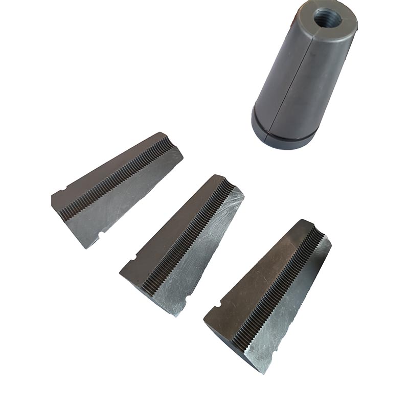 Nachspanngreiferkeil