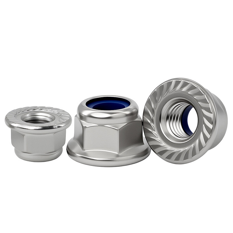 Sechskantmuttern mit festem Drehmoment und Flansch