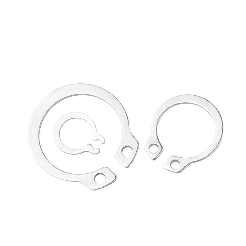 Ring-Außensicherungsring mit Sicherungsfeder