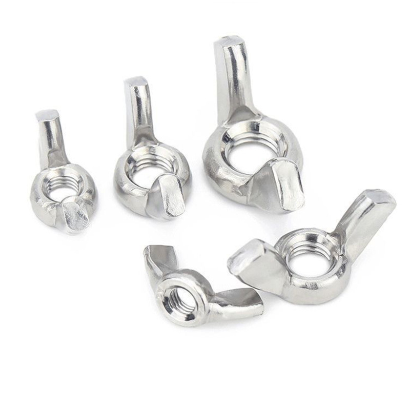 Rostfreie Flügelmuttern