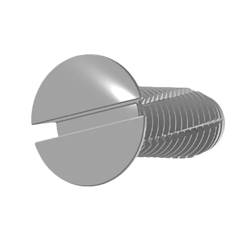 Geschlitzte Counterunk Flat Head Fadenschneidschrauben