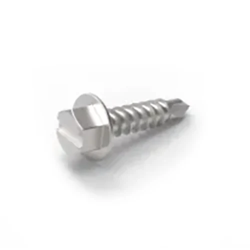 Slotted Hex Head selbst bohreln Klopfschrauben mit Kragen