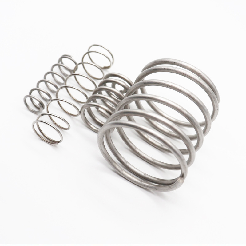 Sanft abwickelnde Spiralfeder