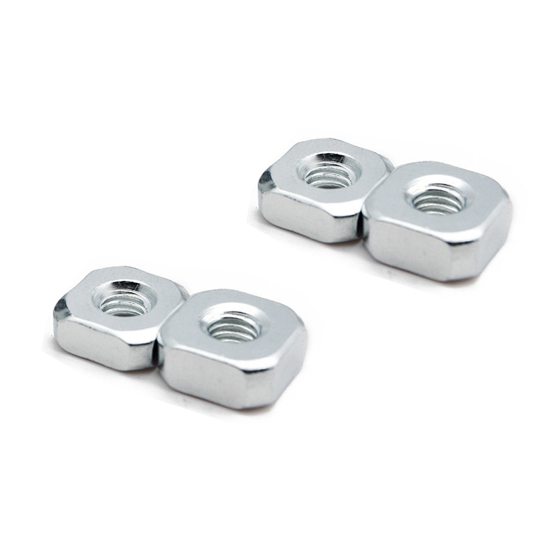 Quadratische Maschinenmuttern